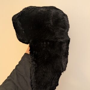 Real Beaver Fur Hat, Russian Trapper Style, Glacier Wear